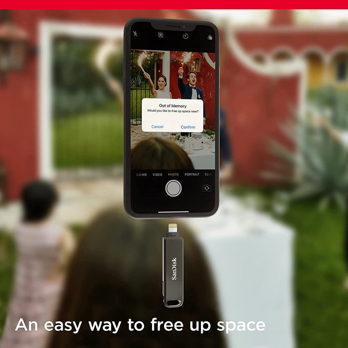 SanDisk 256GB iXpand Flash Drive Luxe for iPhone and USB Type-C Devices