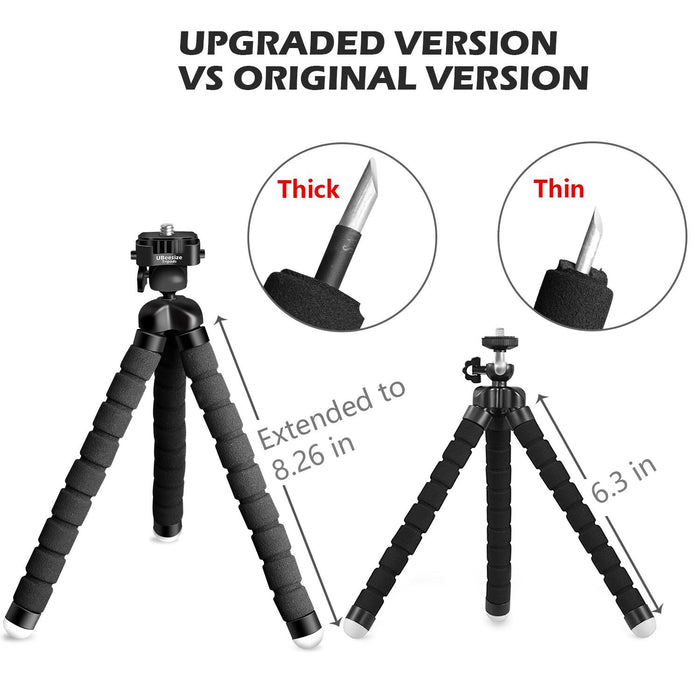 UBeesize Tripod S, Flexible with Wireless Remote Shutter