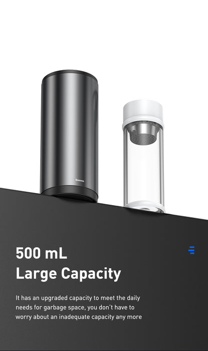 BASEUS Vehicle-mounted Trash Can Rubbish Bin Mini Size for Car 500ML 