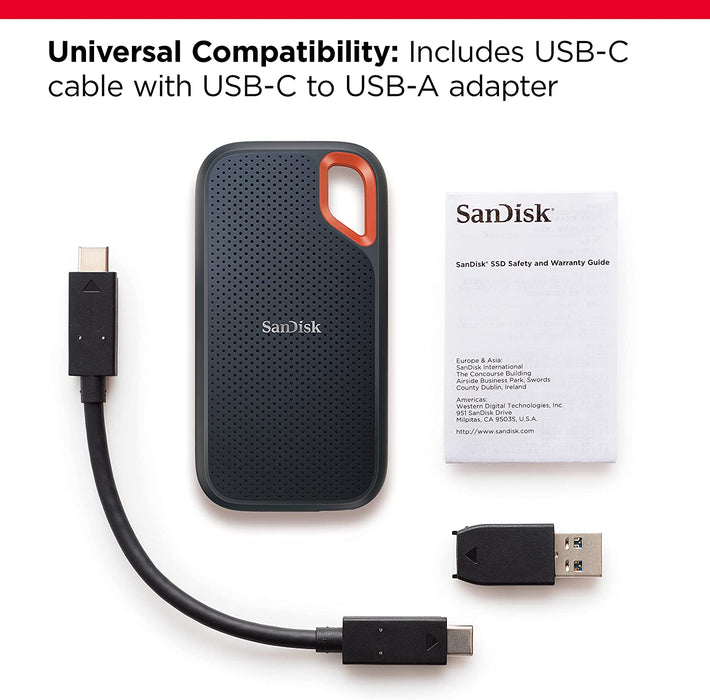 Sandisk Extreme portable SSD 2TB