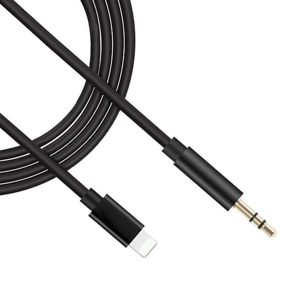 Anker 3.5mm AUX Cable With Lightning Connector - 90cm - Black