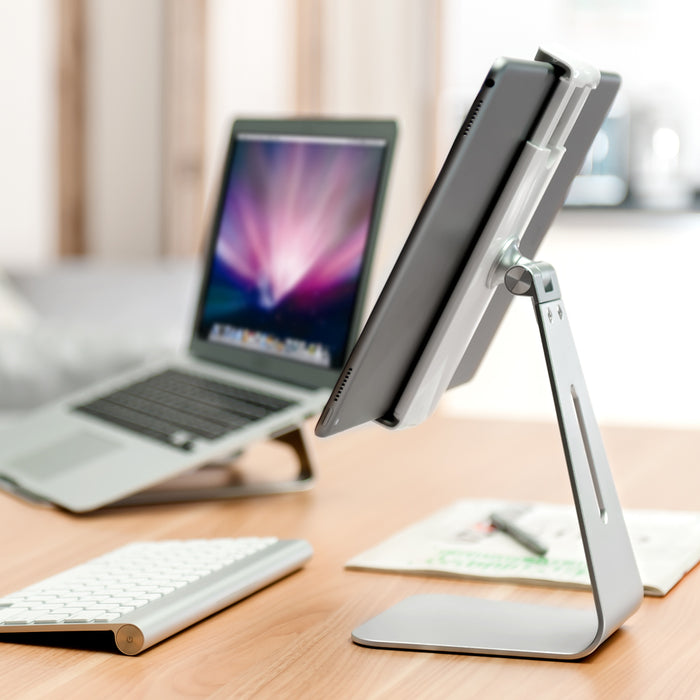 Aluminum Stand for 7 to 13inch Tablet - Silver