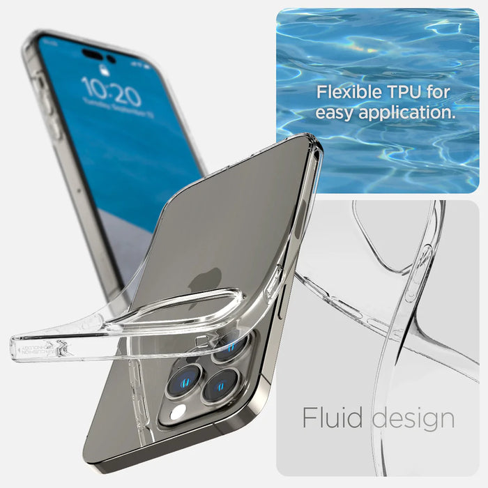 Spigen iPhone 14 Pro Case Crystal Flex -  Clear