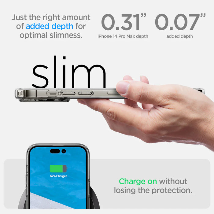 Spigen iPhone 14 Pro Case Crystal Flex -  Clear