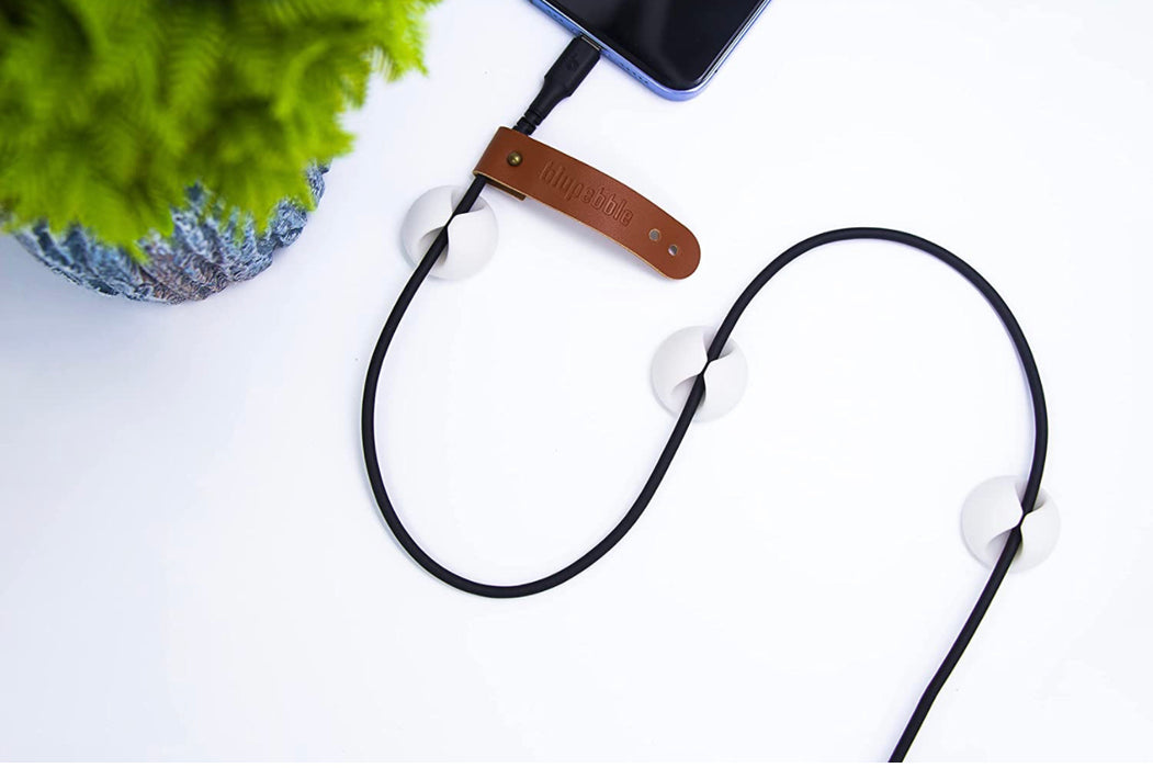 Blupebble Anchor One Cable Management 6pcs - White