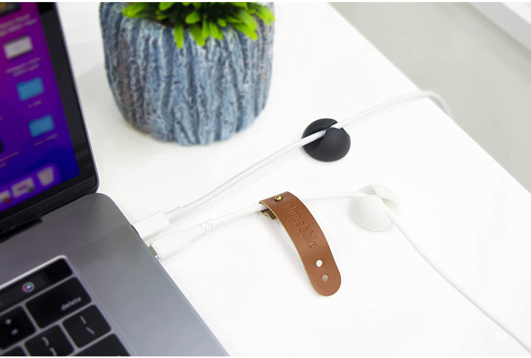 Blupebble Anchor One Cable Management 6pcs - Black