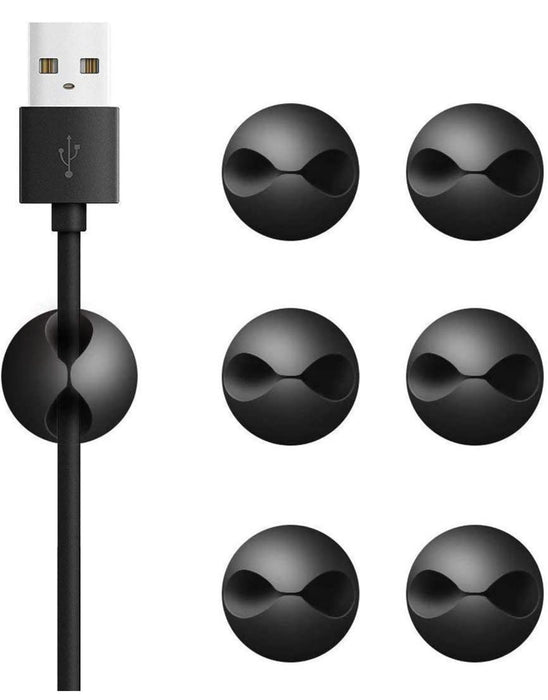 Blupebble Anchor One Cable Management 6pcs - Black