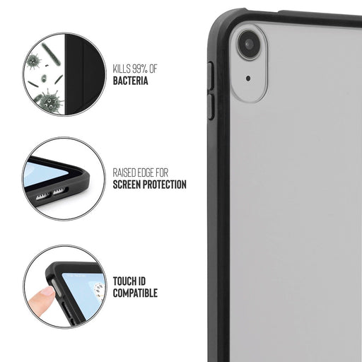 Pipetto Origami Case for iPad 10th Gen 2022, transparent back, 5 stand positions – TaMiMi Projects, Qatar.