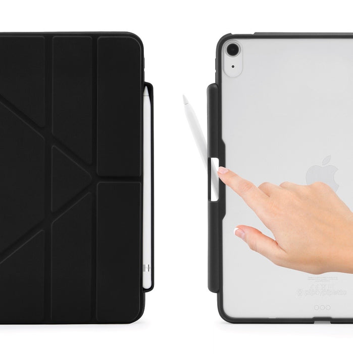 Pipetto iPad 10th Gen Origami Pencil Case - Black