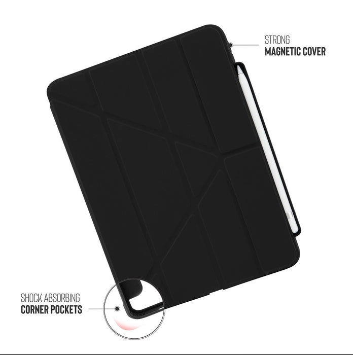 Pipetto iPad 10th Gen Origami Pencil Case - Black