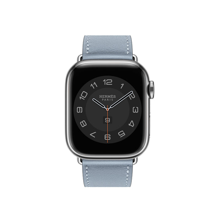 Apple Watch Hermès - Bleu Lin Single Tour - 41mm