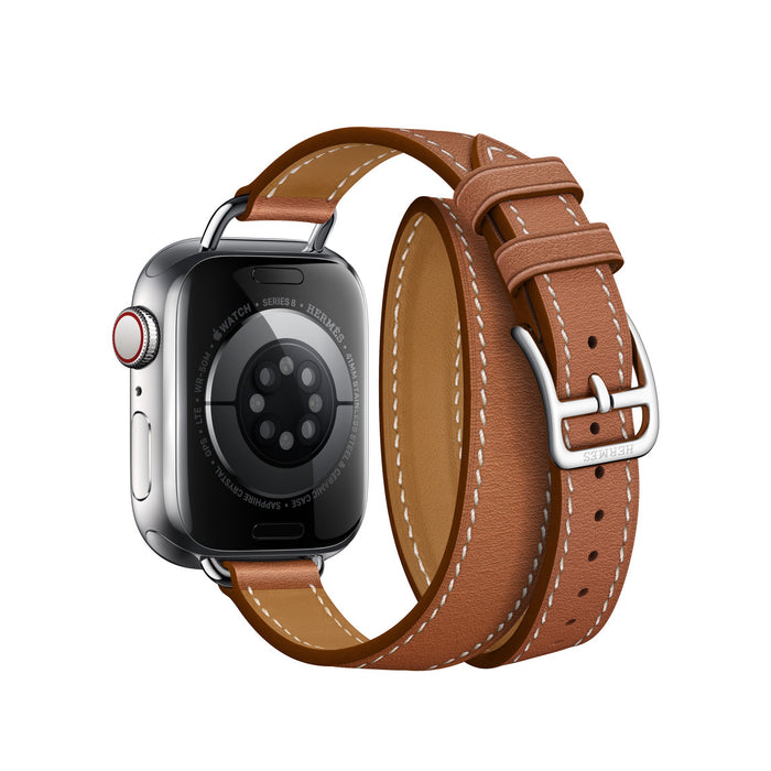 Apple Watch Hermès - Gold Attelage Double Tour - 41mm