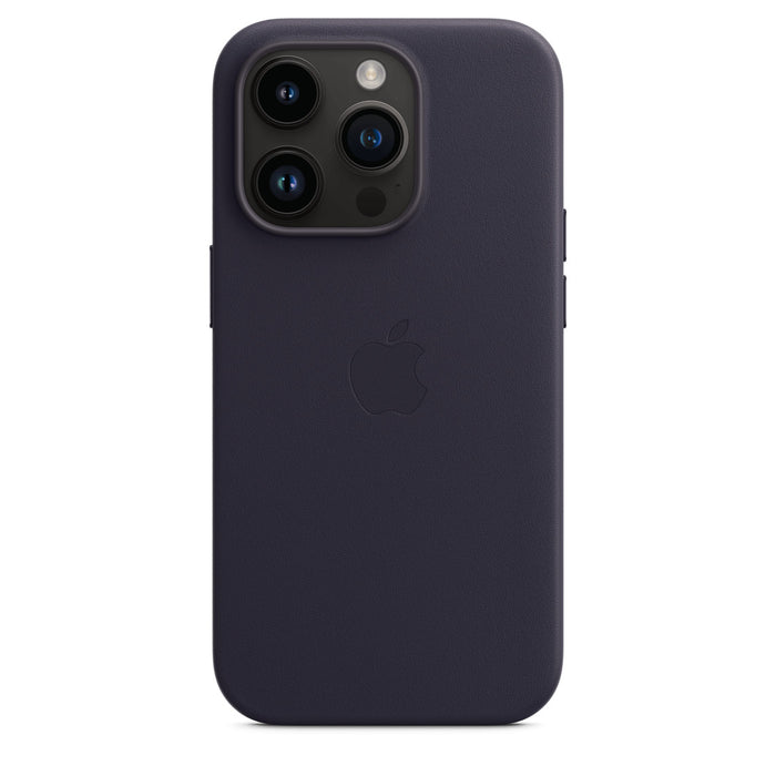 iPhone 14 Pro Leather Case with MagSafe - Ink