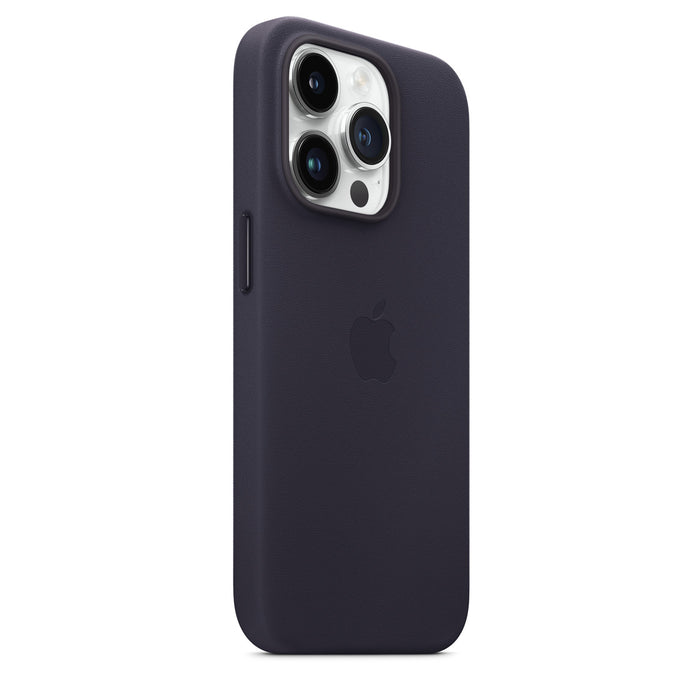 iPhone 14 Pro Leather Case with MagSafe - Ink