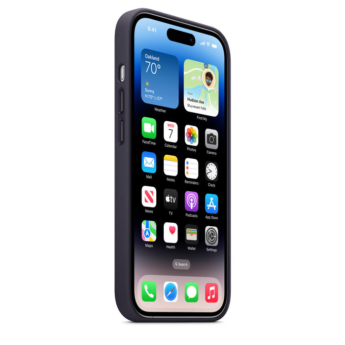 iPhone 14 Pro Leather Case with MagSafe - Ink