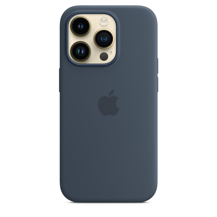 iPhone 14 Pro Silicone Case with MagSafe - Storm Blue