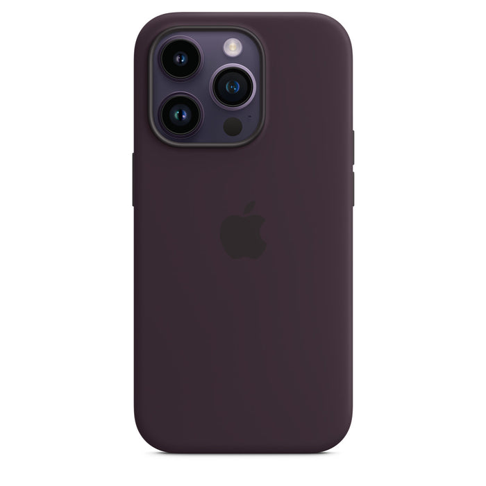 iPhone 14 Pro Silicone Case with MagSafe - Elderberry