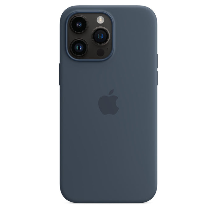 iPhone 14 Pro Max Silicone Case with MagSafe - Storm Blue
