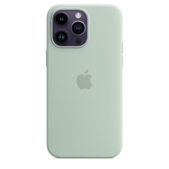 iPhone 14 Pro Silicone Case with MagSafe - Succulent