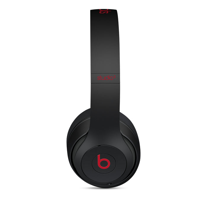Beats Studio3 Wireless Over-Ear Headphones – Black & Red