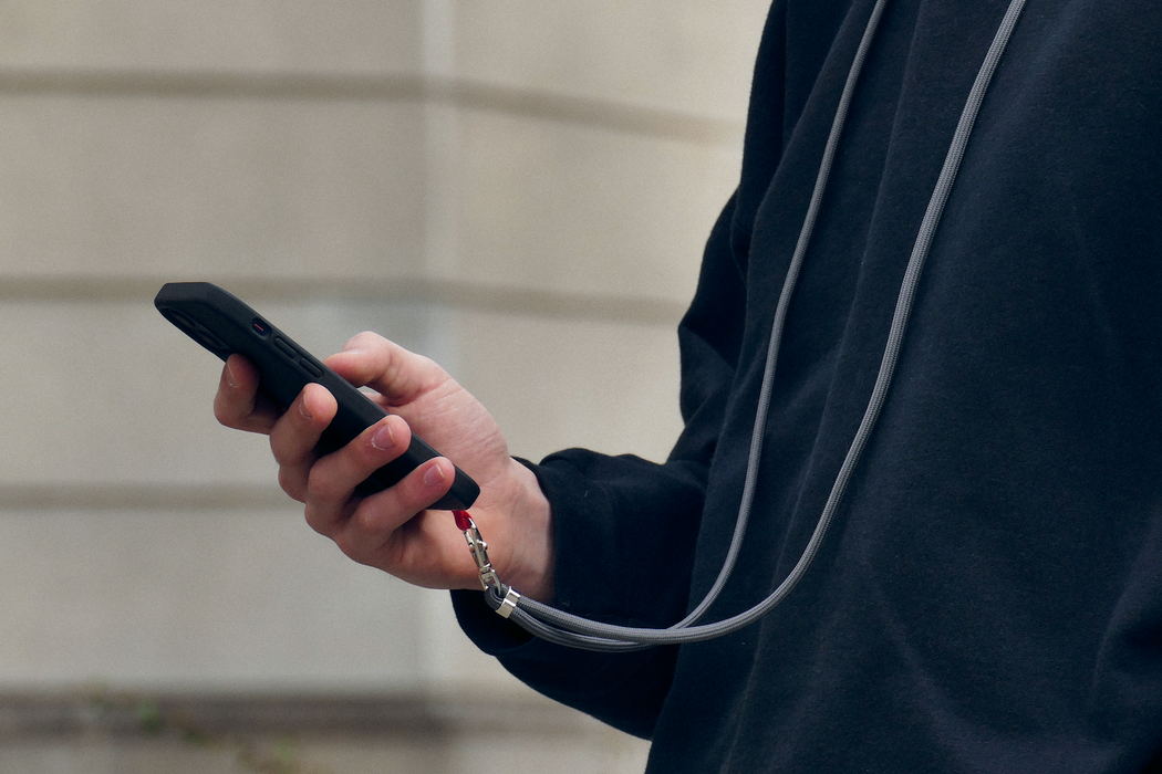 Rolling Square Phone Sling