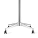 Adjustable floor stand for tablets, phones with 360° rotation and wheels for mobility - TaMiMi Projects in Qatar.