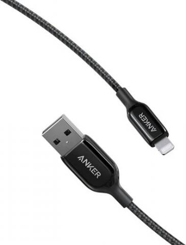 Anker PowerLine+||| -  1.8m - Black