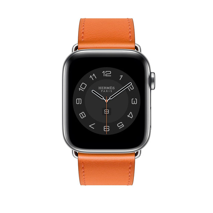 Get Hermès Hermès Apple Watch Band 45mm - Orange Single Tour in Qatar from TaMiMi Projects