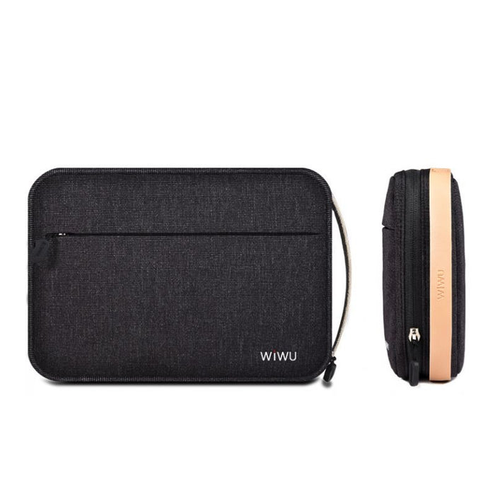 WiWU Mega Electronics Travel Gadgets Organizer - 11 inch - Black