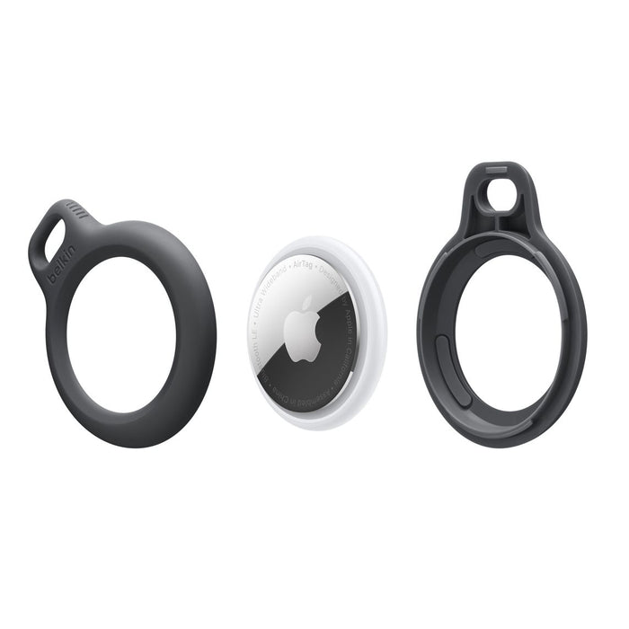 Belkin Secure Holder with Key Ring for AirTag - Black