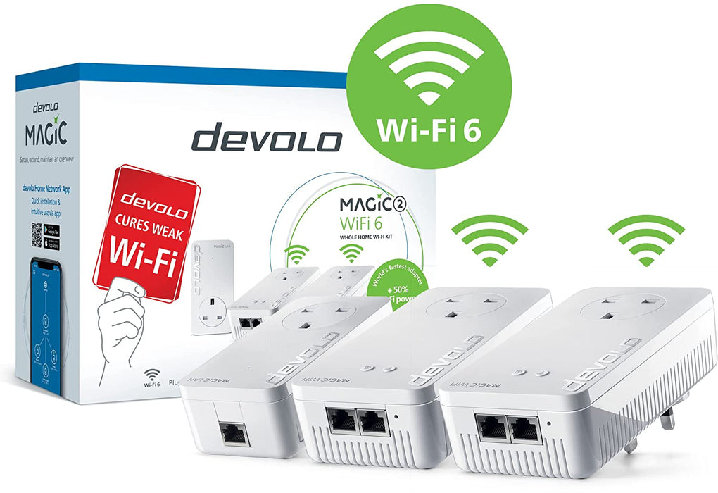 Devolo Magic2 - 2400Mbps WiFi 6 next - 2x- Starter Kit
