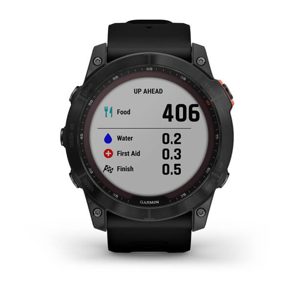 Fēnix® 7X Solar - Slate grey with black band - 51mm