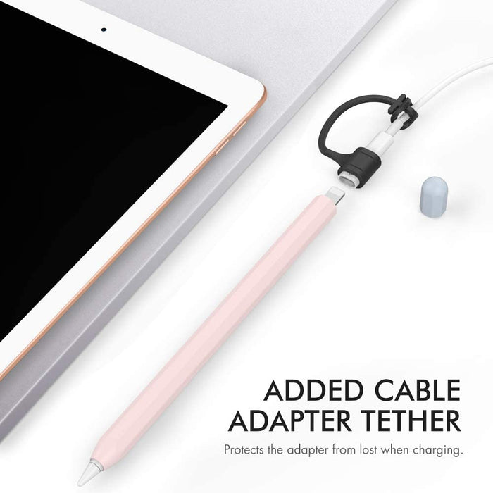 AhaStyle Duotone Case Cover Silicone Sleeve Skin Compatible with Apple Pencil1 - Pink