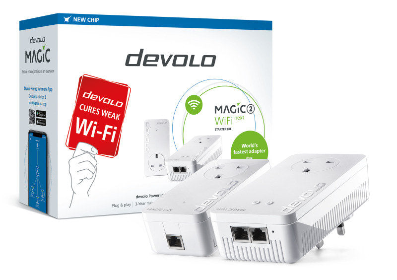 Devolo Magic2 - 2400Mbps WiFi next -1x- Starter Kit