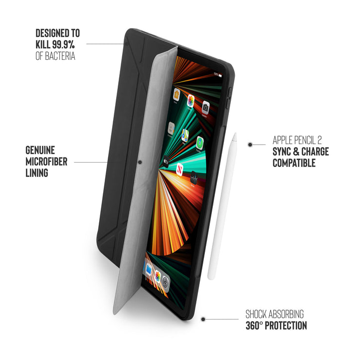 Pipetto New iPad Pro 12.9 Origami Case - Black