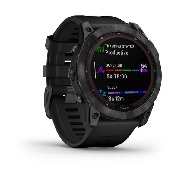 Fēnix® 7X Solar - Slate grey with black band - 51mm