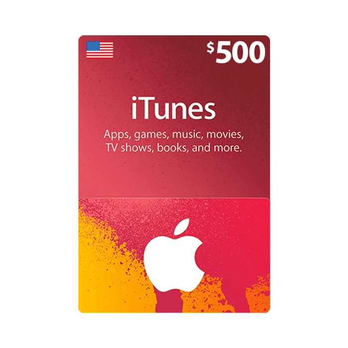 500$ iTunes USA
