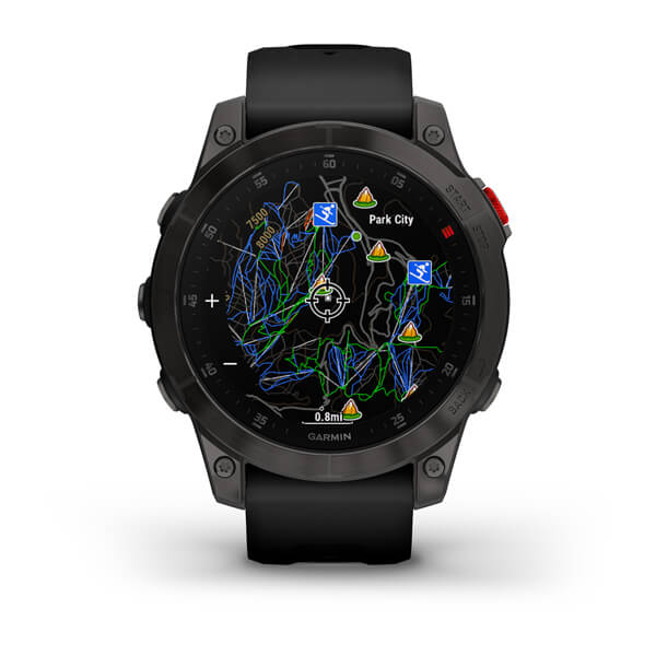 Epix™ (Gen 2) - Sapphire - Black Titanium - 47mm