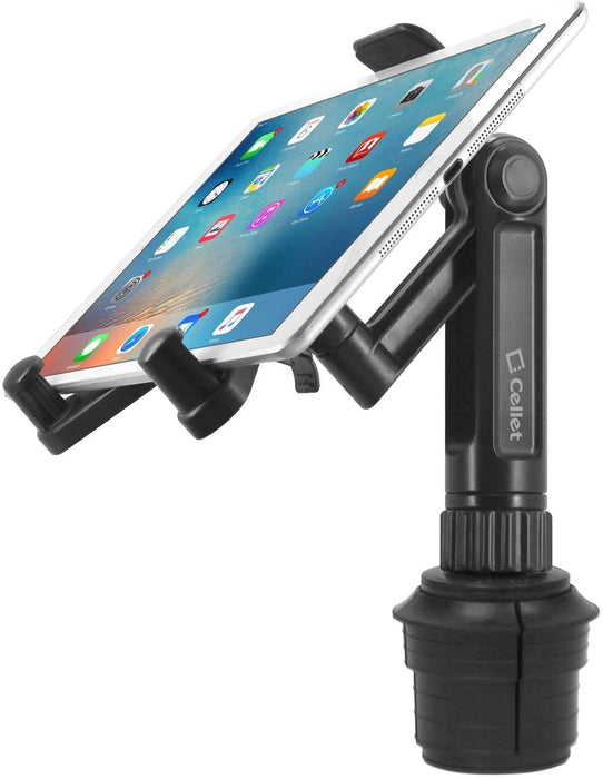 Cellet Tablet Mount with a Cup Holder