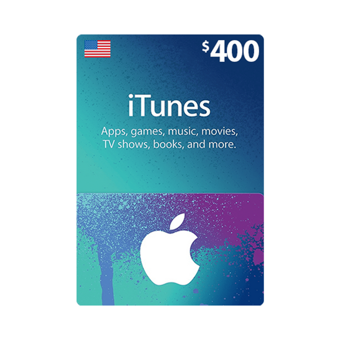 400$ iTunes USA