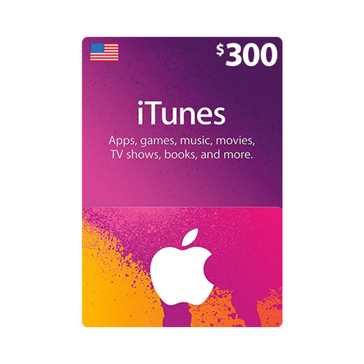 Get Apple ايتونز ٣٠٠ دولار - امريكي in Qatar from TaMiMi Projects