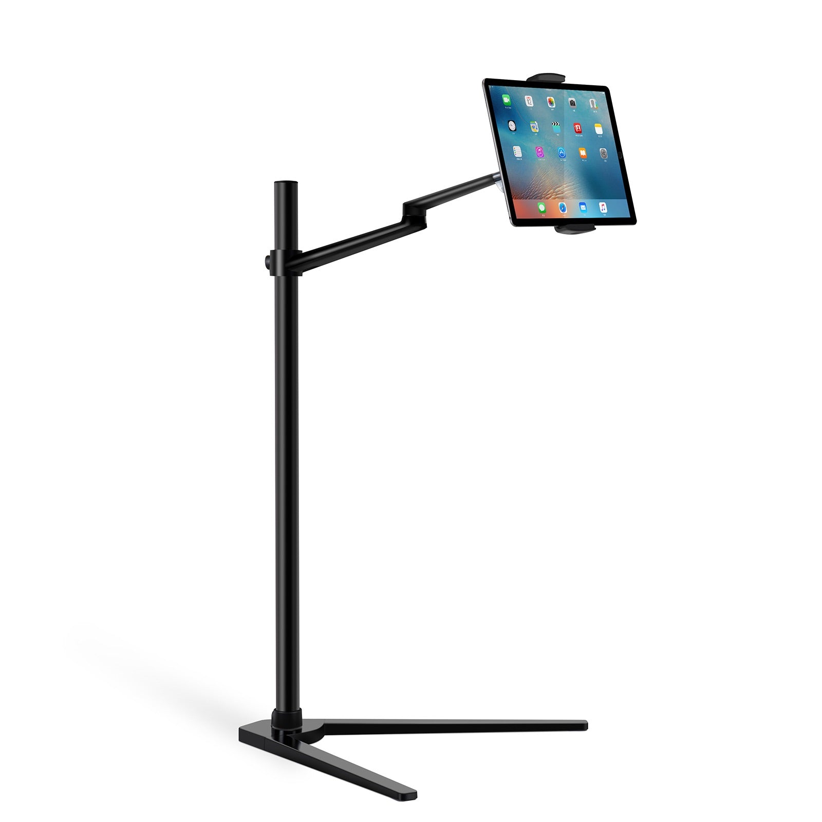 3-in-1 Adjustable Laptop & Tablet Floor Stand with 360° Rotation 3-in-1 Adjustable Laptop & Tablet Floor Stand with 360° Rotation