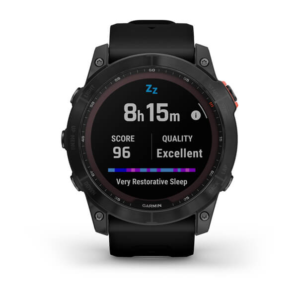 Fēnix® 7X Solar - Slate grey with black band - 51mm