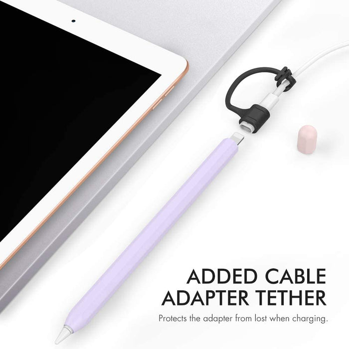 AhaStyle Cute Pencil Case Skin, compatible for Apple Pencil 1, soft cover with a fun design, available at TaMiMi Projects in Qatar.