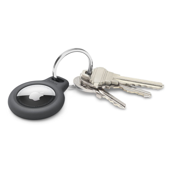 Belkin Secure Holder with Key Ring for AirTag - Black