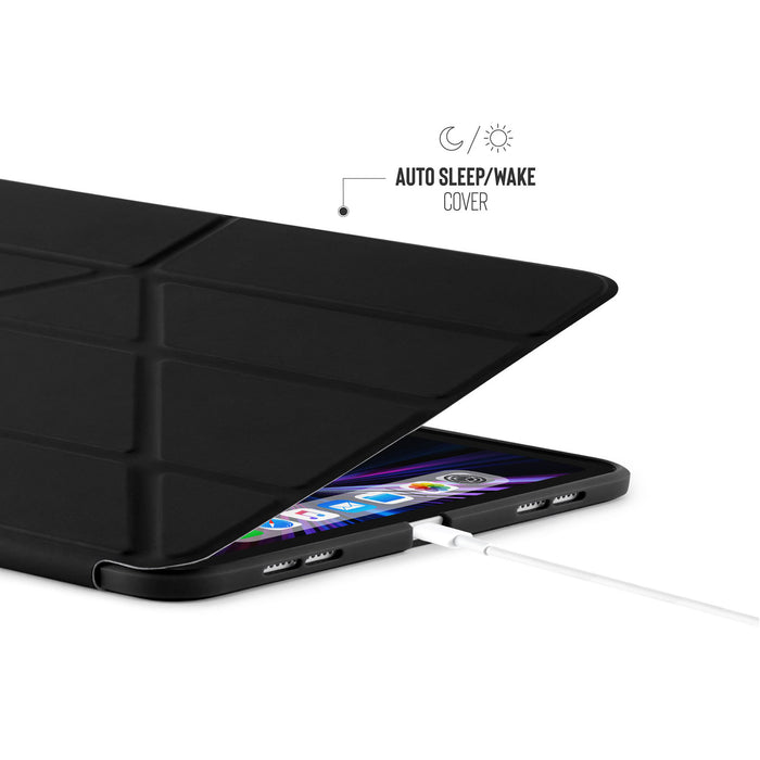 Pipetto Origami No3 case for iPad Pro 11" with transparent back and 5-way foldable cover, at TaMiMi Projects Qatar