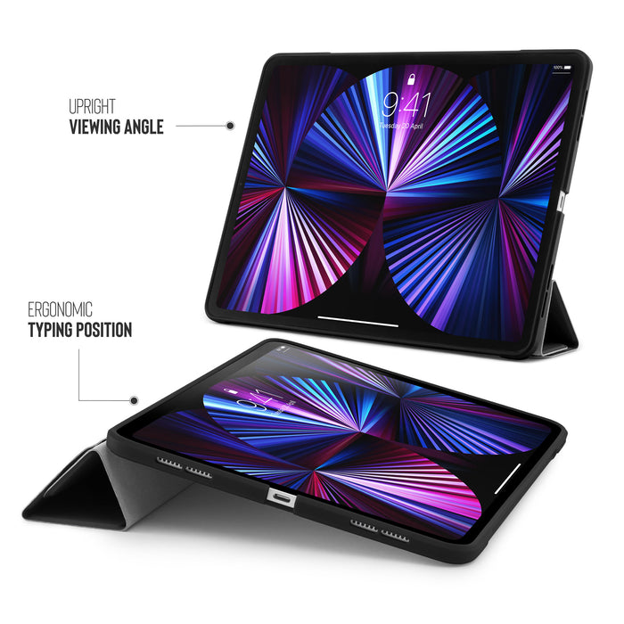 Pipetto Origami No3 case for iPad Pro 11" with transparent back and 5-way foldable cover, at TaMiMi Projects Qatar