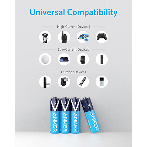 Anker AA Alkaline Batteries 8-Pack