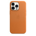Get Apple Apple iPhone 13 Pro Leather Case with MagSafe - Golden Brown in Qatar from TaMiMi Projects