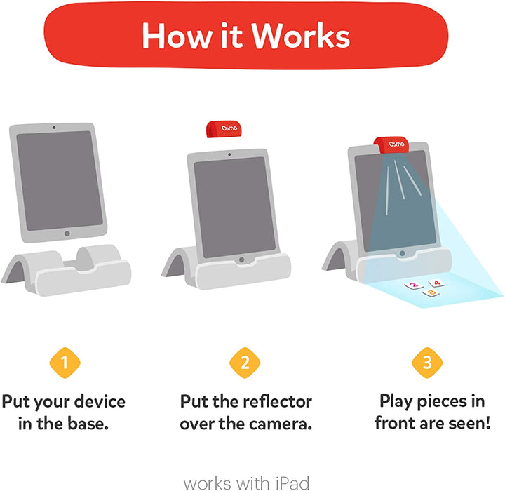 Osmo - Genius Starter Kit for iPad  لعبة تعليمية